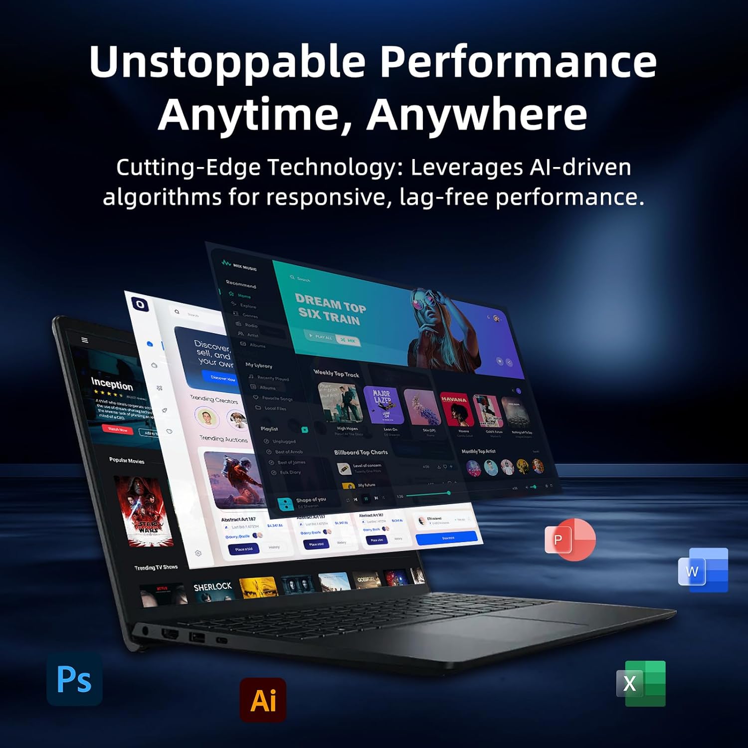 Dell Inspiron 15 Business Laptop, 15.6" FHD Touchscreen, Intel 10-Core i5-1334U, 32GB RAM 1TB SSD, Wi-Fi 6, Win 11 Pro, Laptop Computer for Work School Home Office Professional Use