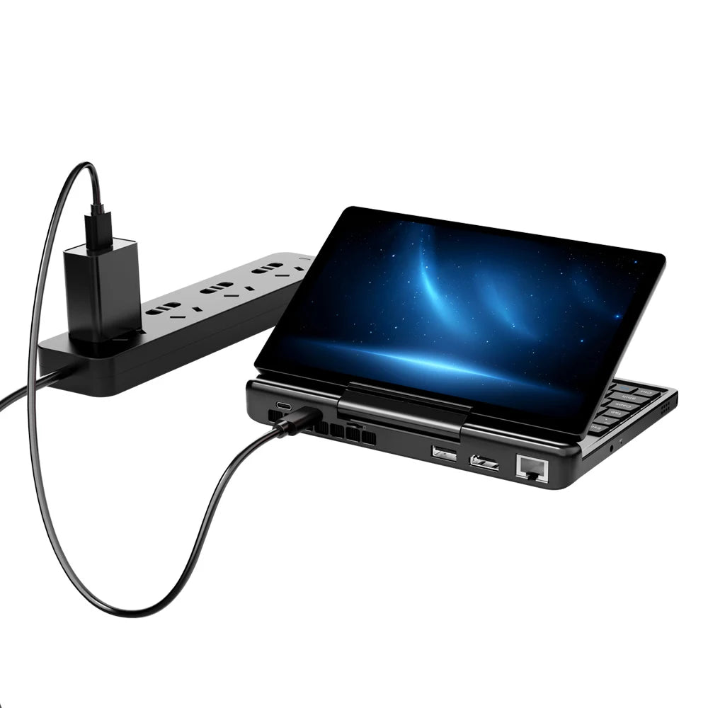 GPD MicroPC 2 Laptop 7-inch Screen Mini Notebook Intel N250 16GB/512GB Windows 11 Portable Laptop PC for Business