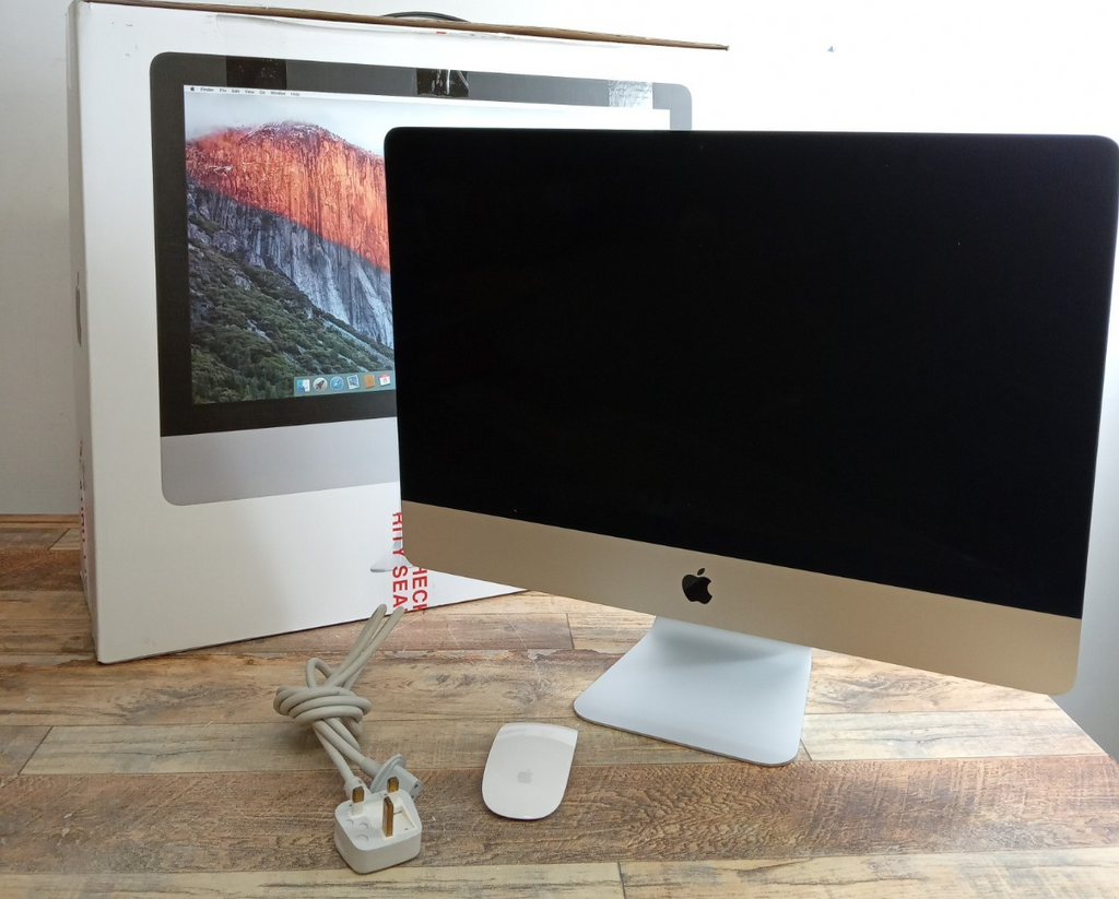 Apple iMac A1418 Retina 4k 21.5" Desktop PC Monitor w/ Mouse & etc. in Box